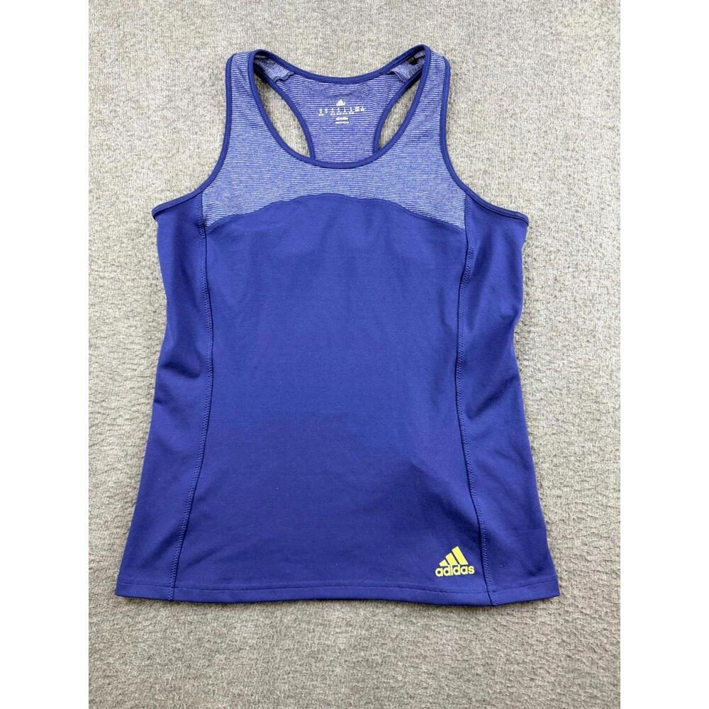 ADIDAS Women's M Medium‎ Purple Climalite Racerback Athletic Tank Top Workout